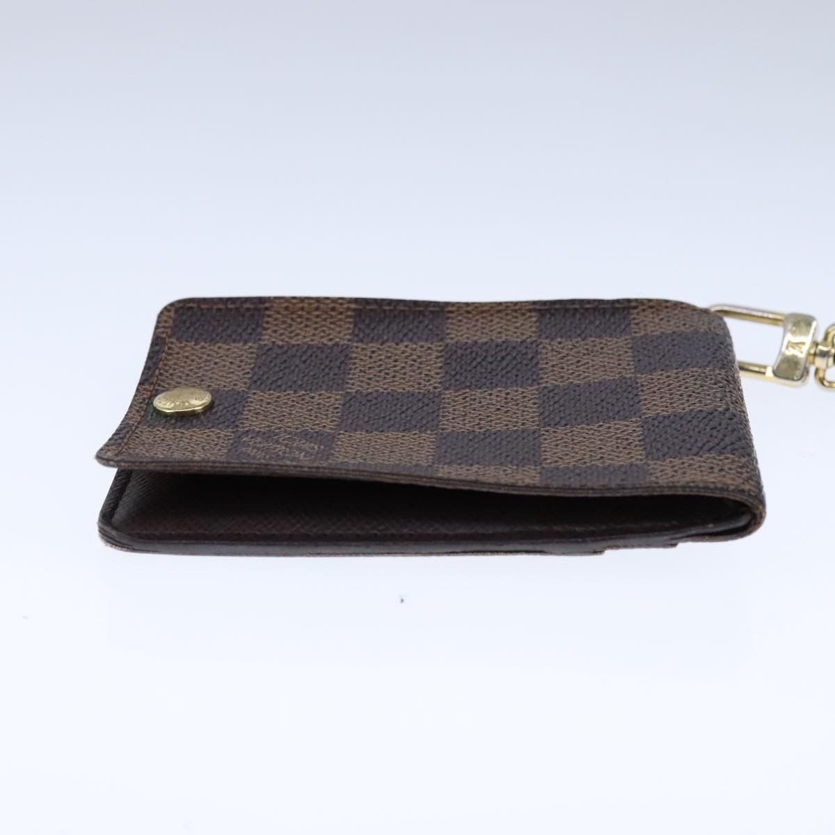 Louis Vuitton Porte Carte Id Bandoliere Brown Canvas Wallet (Pre-Owned) Size ONE SIZE - 4 Thumbnail