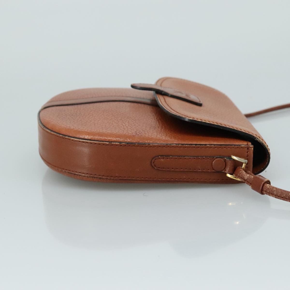 Burberry Brown Leather Shoulder Bag (Pre-Owned) Size ONE SIZE - 3 Thumbnail