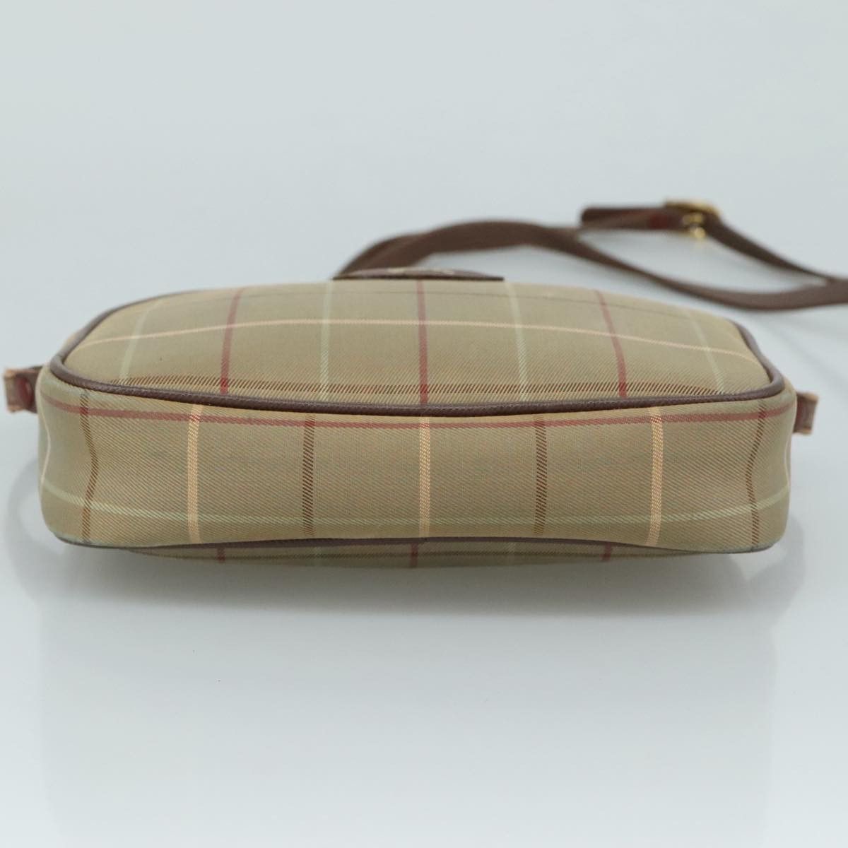 Burberry Nova Check Beige Canvas Shoulder Bag (Pre-Owned) Size ONE SIZE - 19 Thumbnail