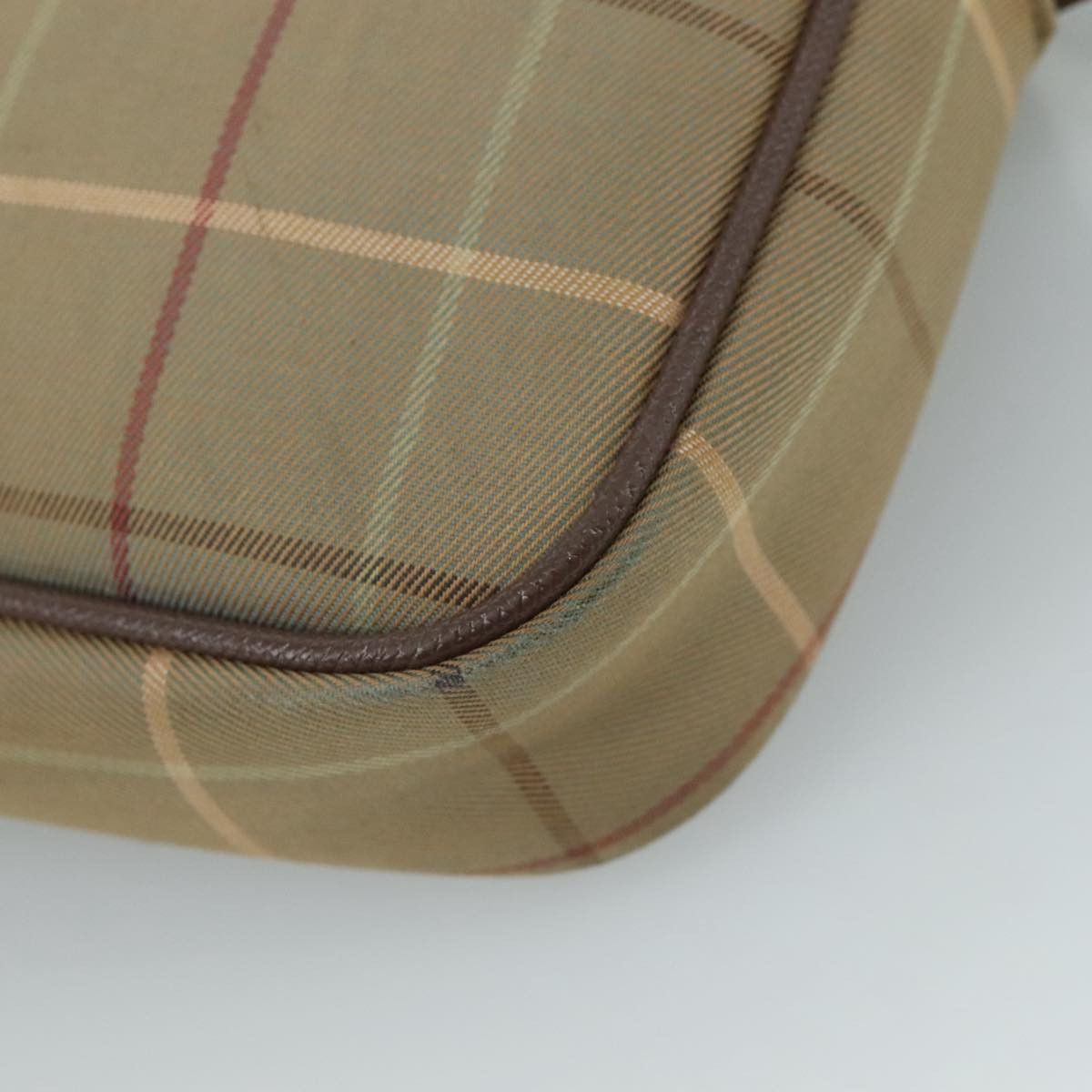 Burberry Nova Check Beige Canvas Shoulder Bag (Pre-Owned) Size ONE SIZE - 9 Thumbnail