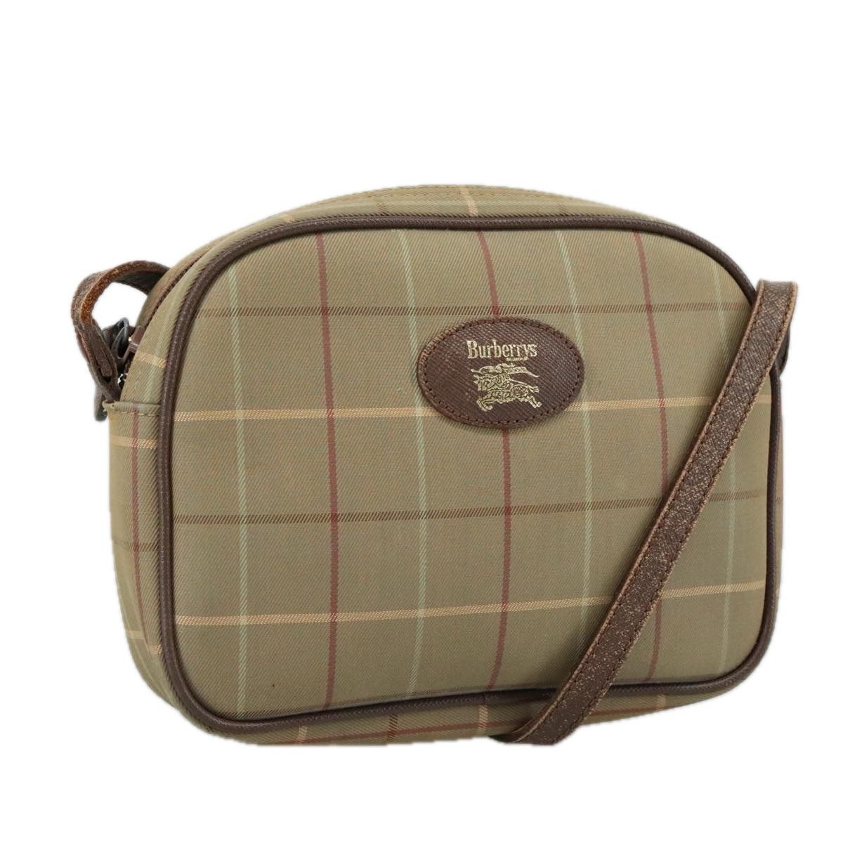 Burberry Nova Check Beige Canvas Shoulder Bag (Pre-Owned) Size ONE SIZE - 17 Thumbnail