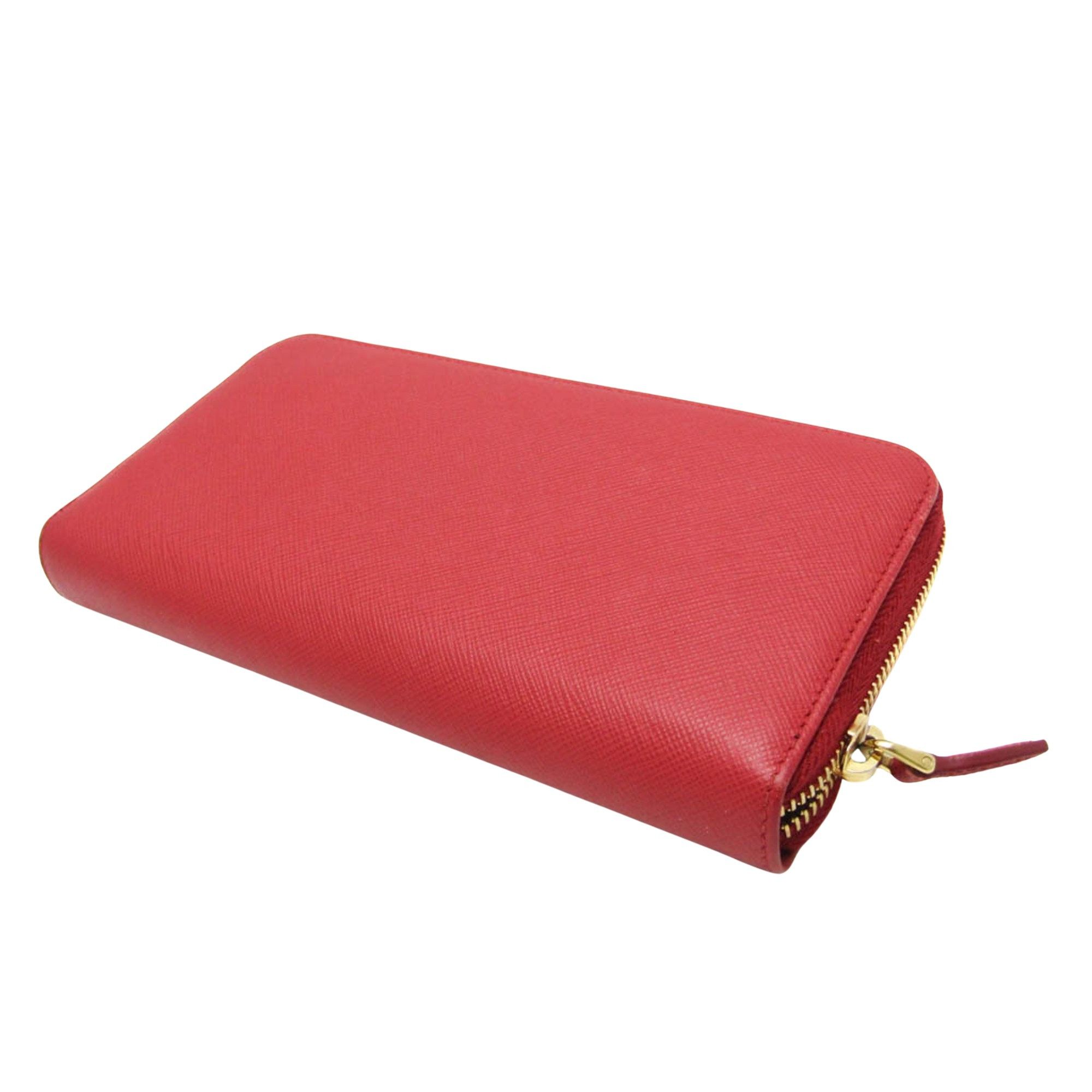 Prada Red Leather Wallet (Pre-Owned) Size ONE SIZE - 2 Thumbnail
