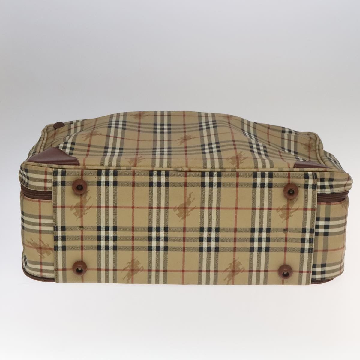 Burberry Nova Check Beige Canvas Travel Bag (Pre-Owned) Size ONE SIZE - 16 Thumbnail