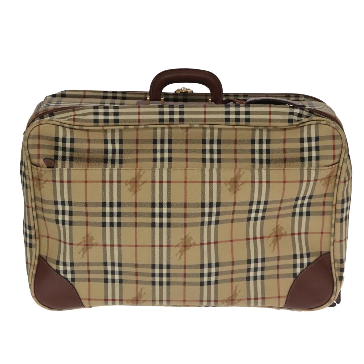 Burberry Nova Check Beige Canvas Travel Bag (Pre-Owned) Size ONE SIZE - 2 Thumbnail