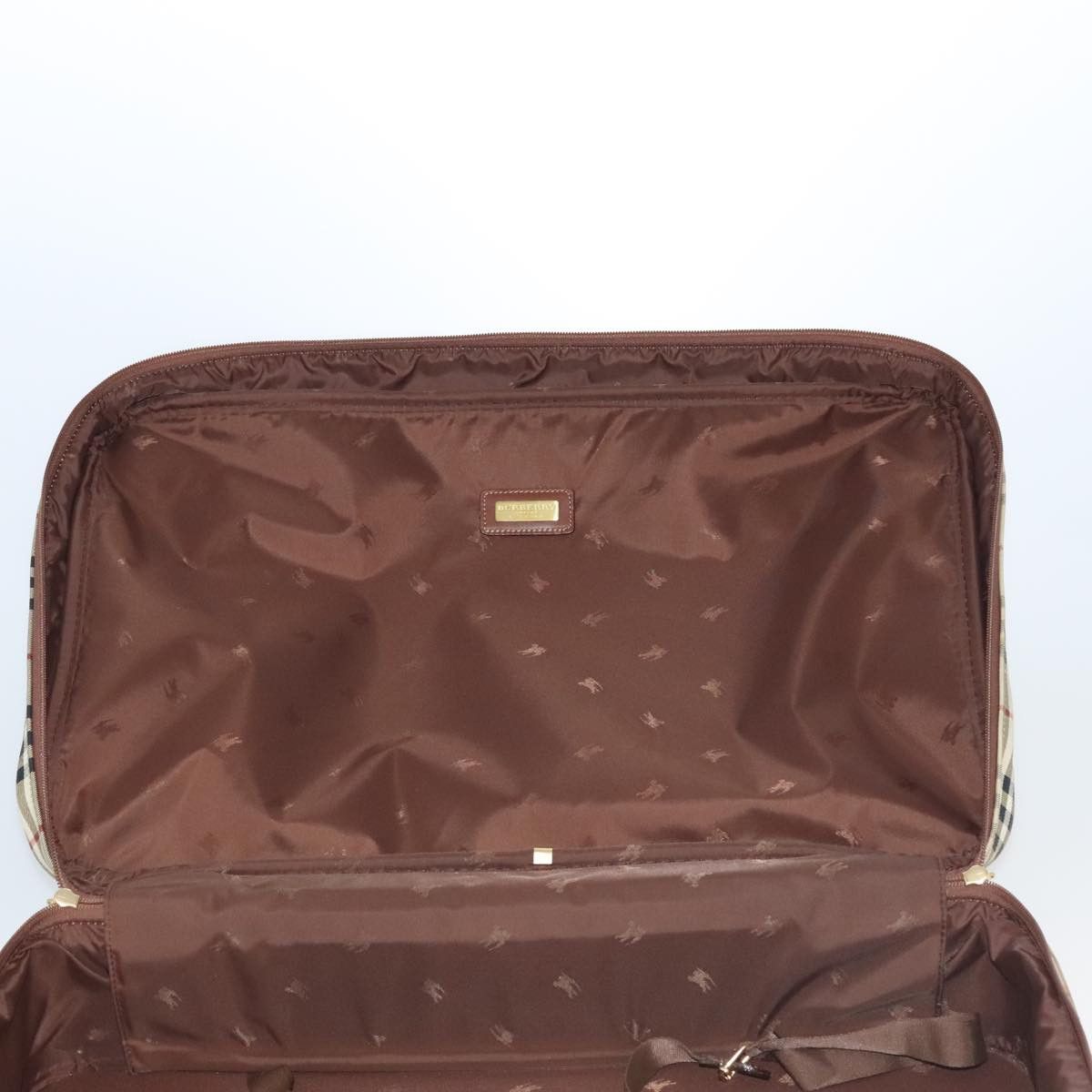 Burberry Nova Check Beige Canvas Travel Bag (Pre-Owned) Size ONE SIZE - 20 Thumbnail