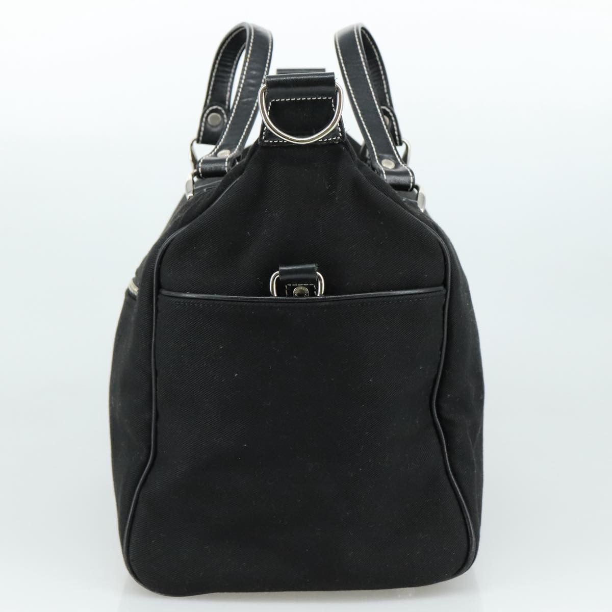 Burberry Blue Label Black Canvas Handbag (Pre-Owned) Size ONE SIZE - 4 Thumbnail