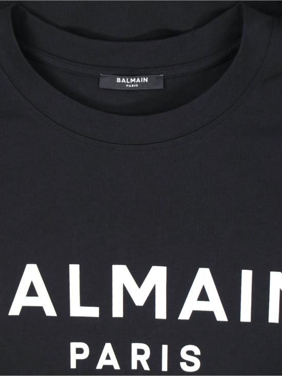 Balmain BALMAIN Men T-Shirts EH1EG010BB73 EAB Black Size US M / EU 48-50 / 2 - 3 Thumbnail