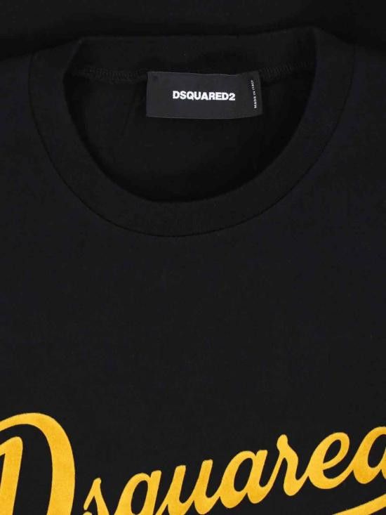 Dsquared2 DSQUARED2 Men T-Shirts S74GD1394 D20020 900 Black Size US S / EU 44-46 / 1 - 3 Thumbnail