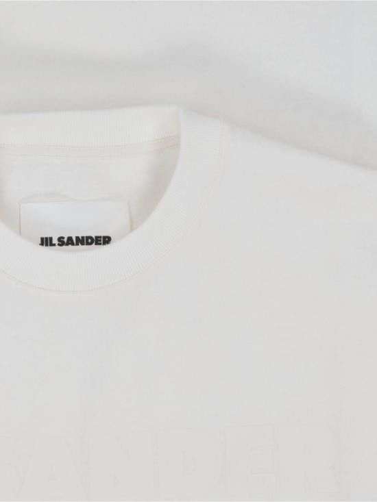 Jil Sander JIL SANDER Men T-Shirts J21GC0168 J20243 102 White Size US M / EU 48-50 / 2 - 3 Thumbnail