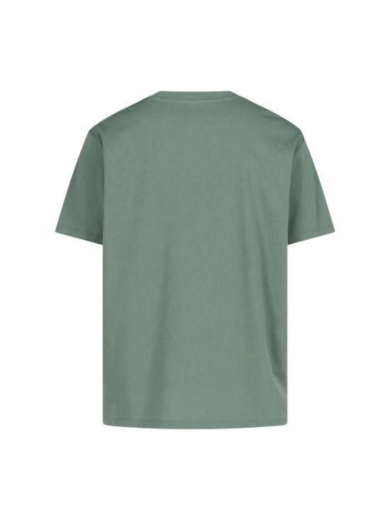 Balmain BALMAIN Men T-Shirts EH1EG010BB73 UMA Green Size US XL / EU 56 / 4 - 2 Thumbnail