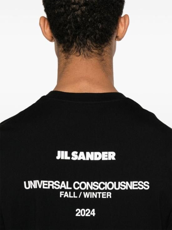 Jil Sander JIL SANDER Men T-Shirts J22GC0189 J46219001 Black Size US M / EU 48-50 / 2 - 4 Thumbnail