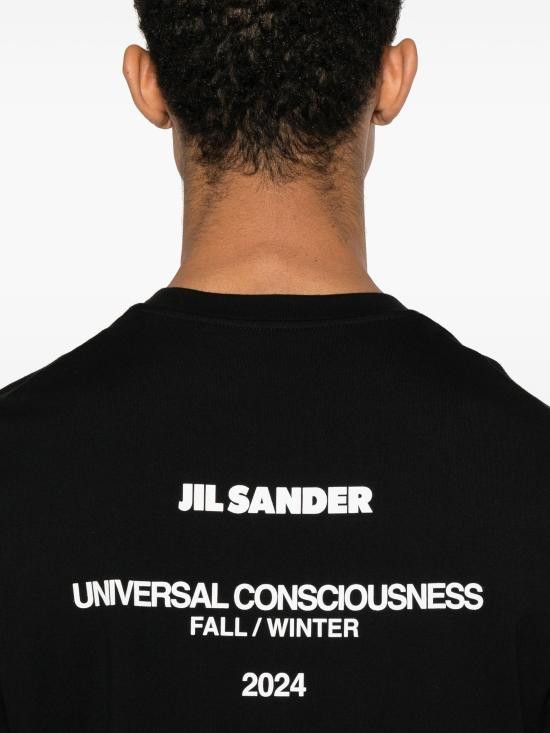Jil Sander JIL SANDER Men T-Shirts J22GC0189 J46219001 Black Size US M / EU 48-50 / 2 - 3 Thumbnail