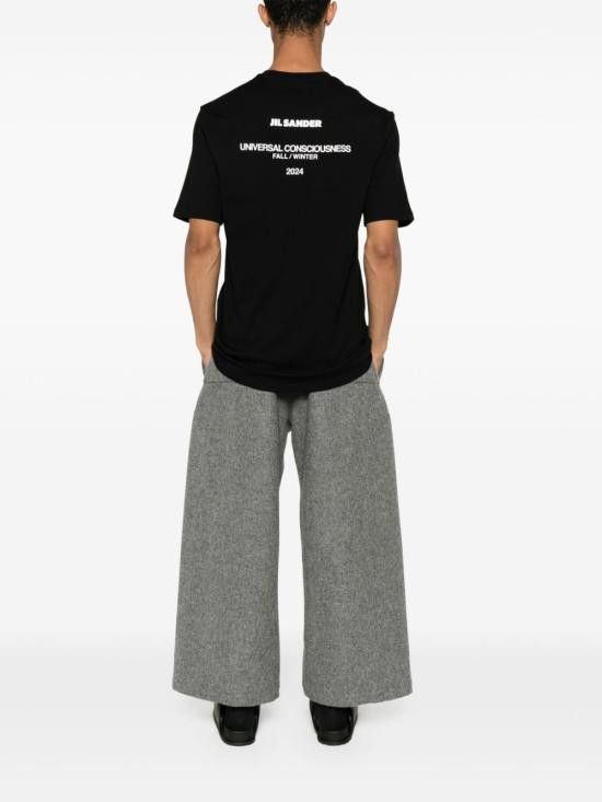 Jil Sander JIL SANDER Men T-Shirts J22GC0189 J46219001 Black Size US M / EU 48-50 / 2 - 6 Thumbnail