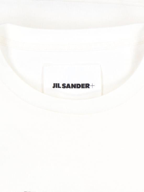 Jil Sander JIL SANDER Men T-Shirts J47GC0116 J20103 102 White Size US XL / EU 56 / 4 - 4 Thumbnail