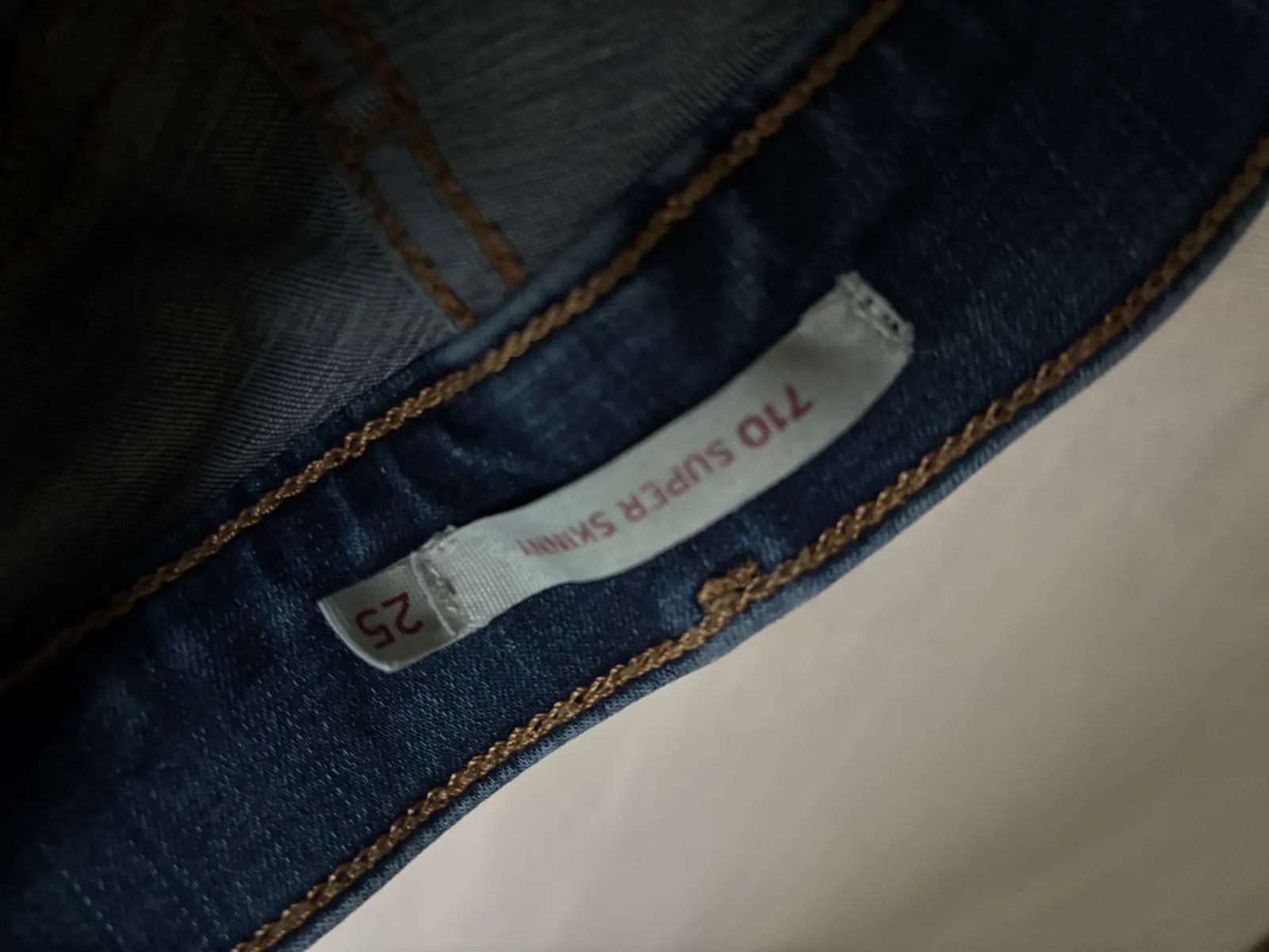 Levi's Levis Jeans Size 25" / US 0 / IT 36 - 2 Thumbnail