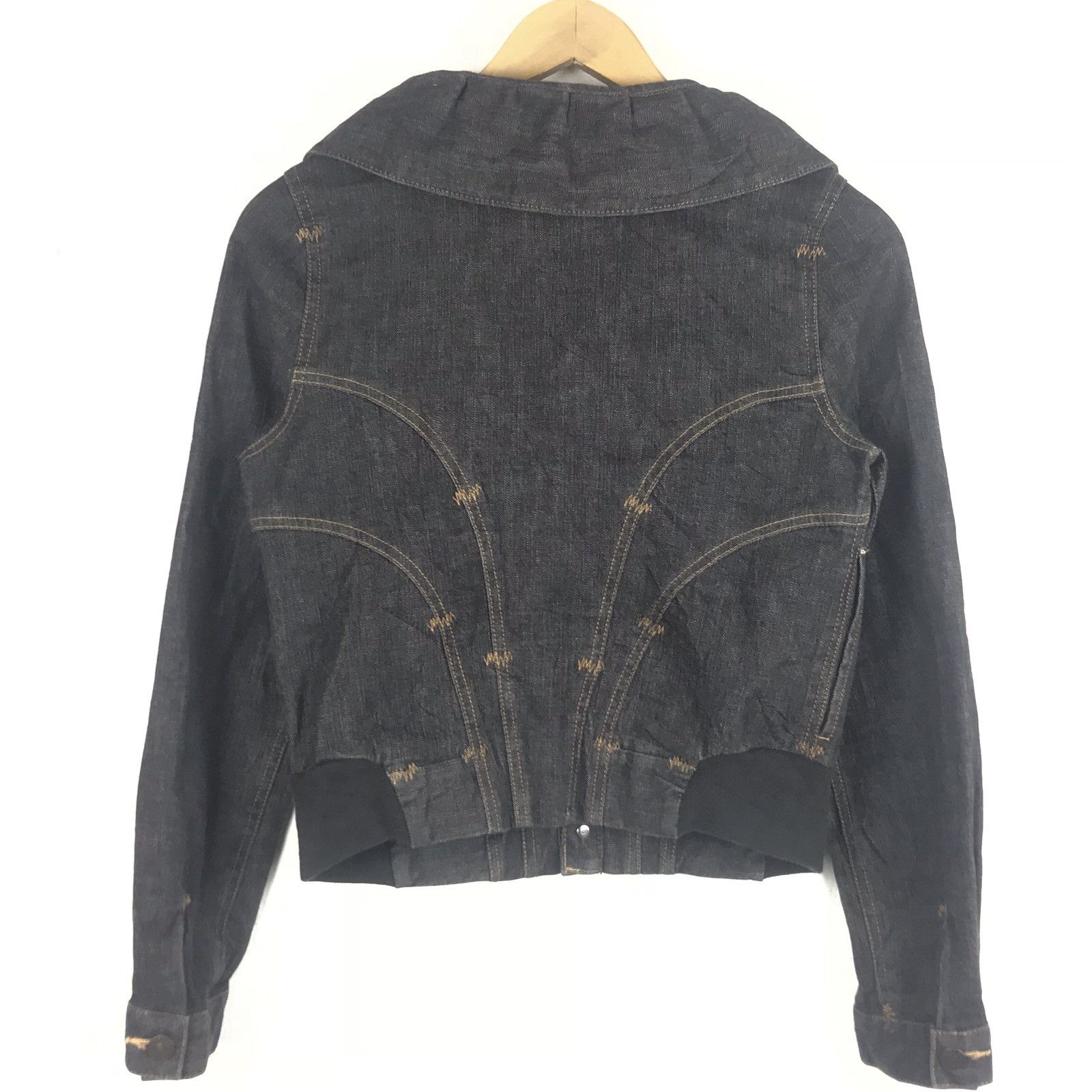 Japanese Brand × Tsumori Chisato Vintage Tsumori Chisato Denim Jacket Size US S / EU 44-46 / 1 - 3 Thumbnail
