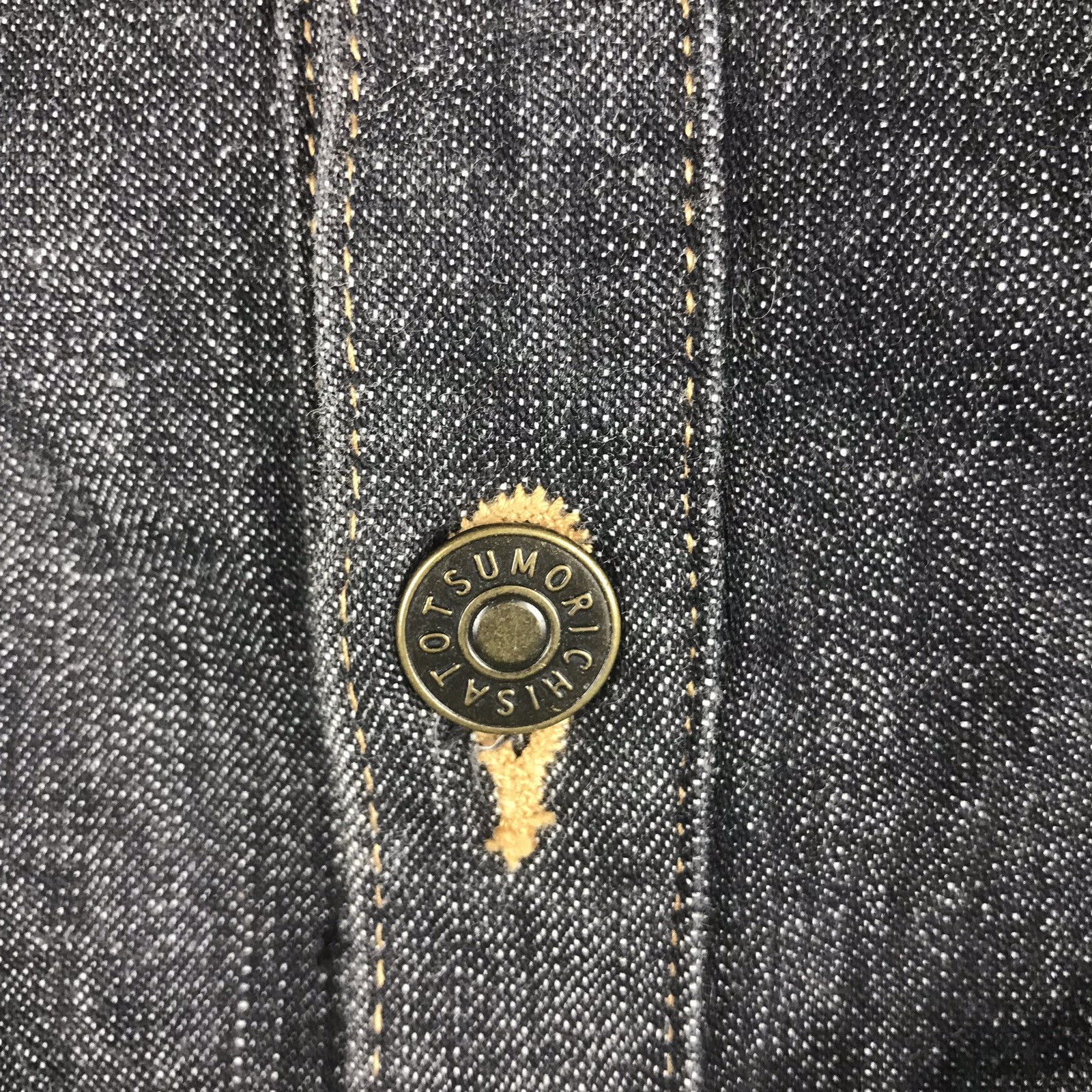 Japanese Brand × Tsumori Chisato Vintage Tsumori Chisato Denim Jacket Size US S / EU 44-46 / 1 - 4 Thumbnail