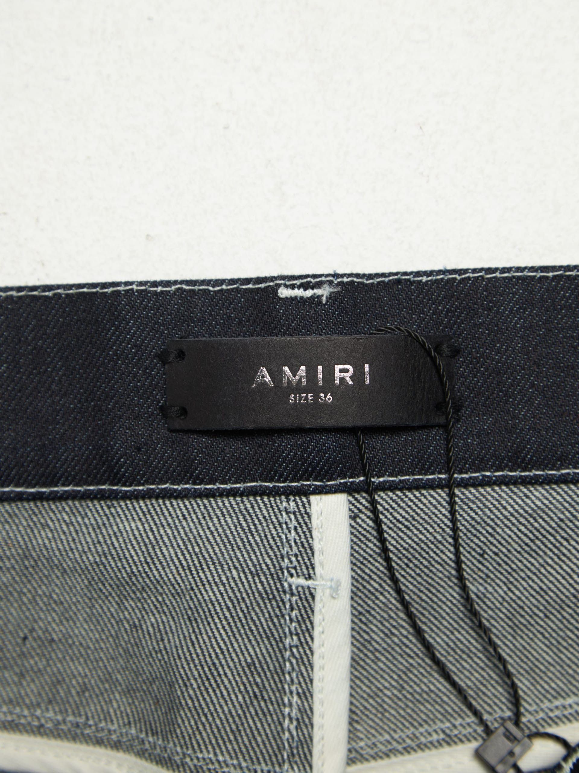Amiri Navy Contrast Seamed Jeans Size US 36 / EU 52 - 4 Thumbnail