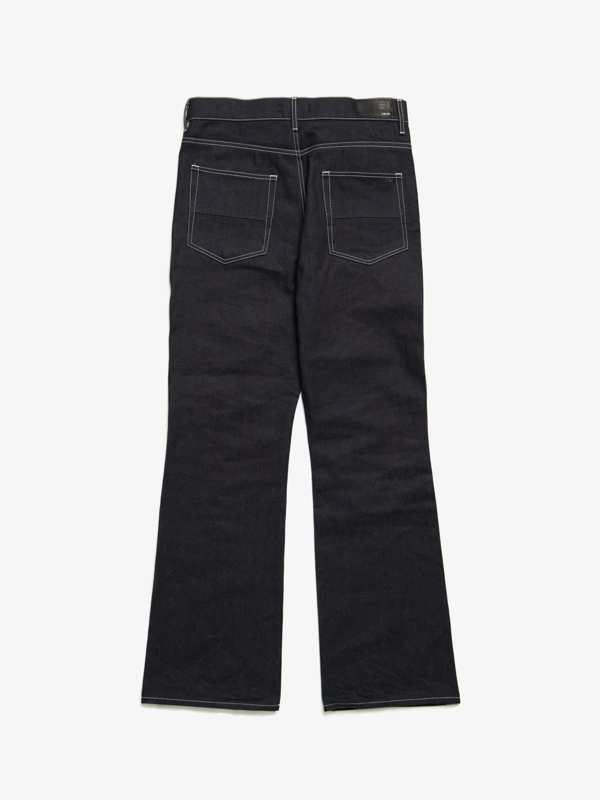 Amiri Navy Contrast Seamed Jeans Size US 36 / EU 52 - 2 Thumbnail