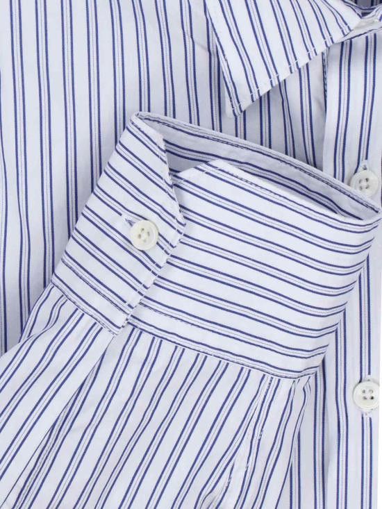 Sunflower SUNFLOWER Men Long Tops 1226 BASE SHIRT WHITE Blue Size US M / EU 48-50 / 2 - 3 Thumbnail