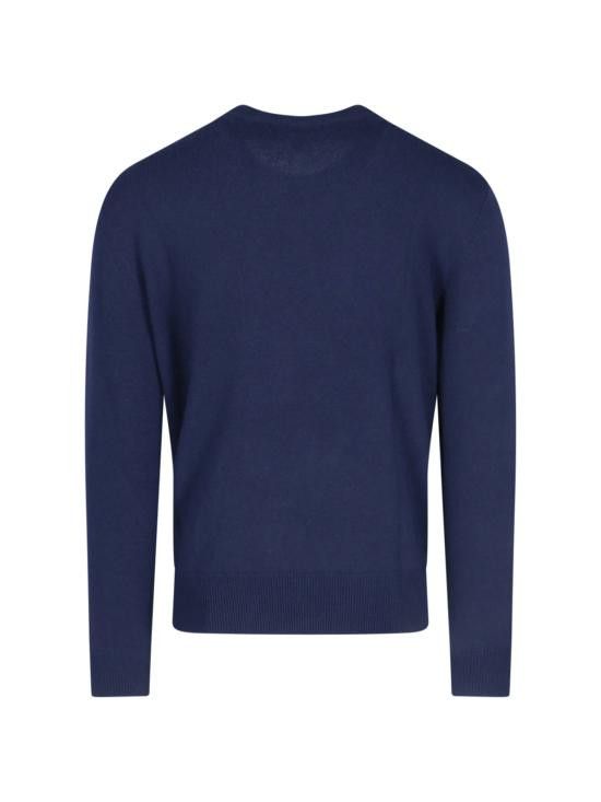 Sunflower SUNFLOWER Men Sweater 3039 MOON MERINO NAVY Blue Size US S / EU 44-46 / 1 - 2 Thumbnail