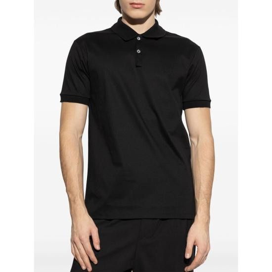 Lanvin LANVIN Men Polo Shirts RM PL0023 J165 P25 10 BLACK Size US XL / EU 56 / 4 - 4 Thumbnail
