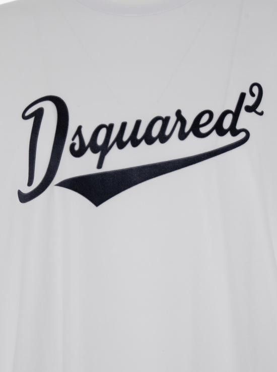 Dsquared2 DSQUARED2 Men Tops S74GD1394D20020100 White Size US L / EU 52-54 / 3 - 3 Thumbnail