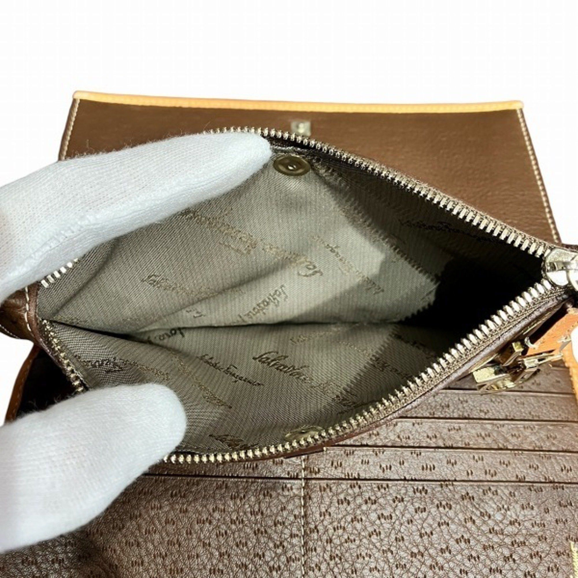 Salvatore Ferragamo Salvatore Ferragamo Gancini wallet Size ONE SIZE - 8 Thumbnail