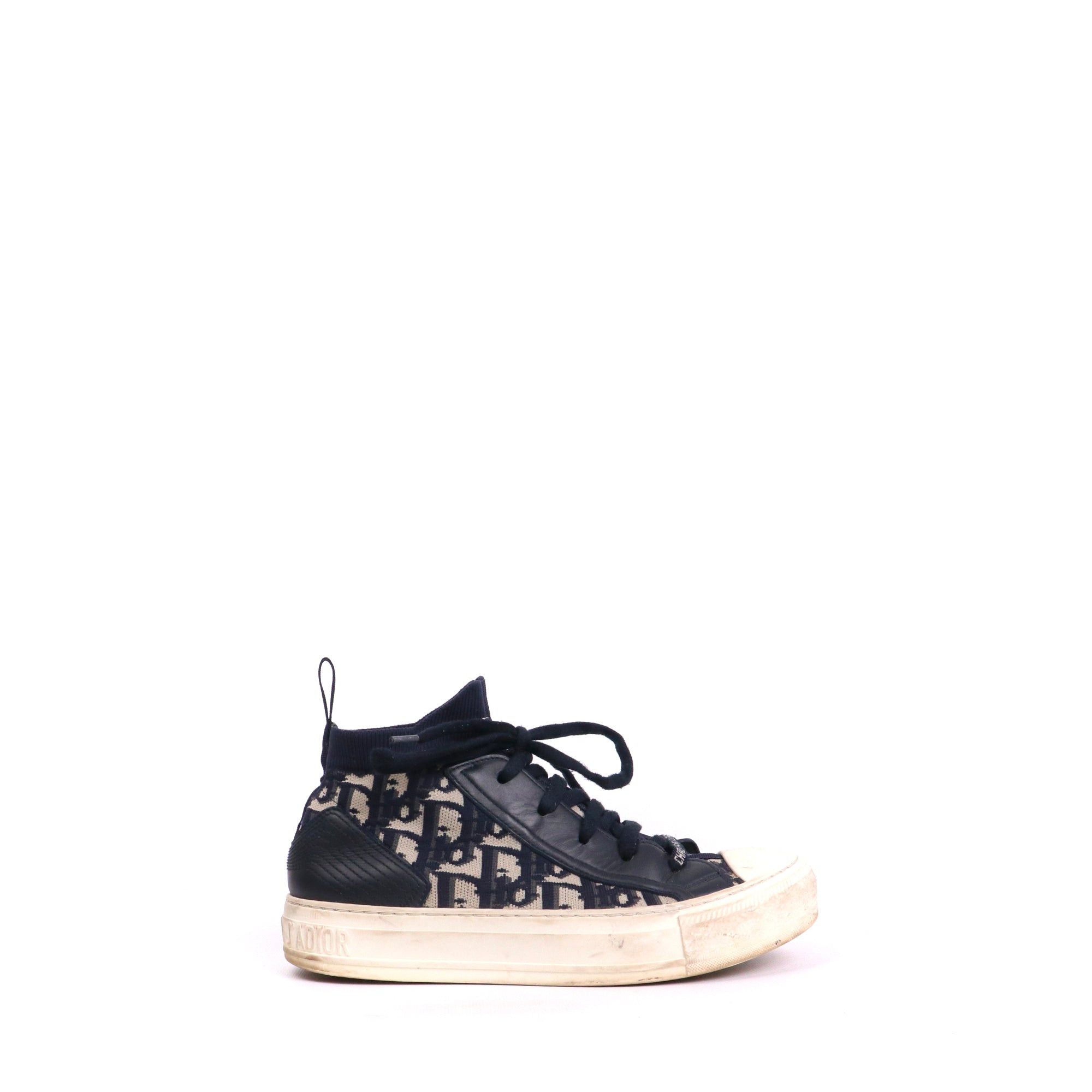 Dior DIOR - Dior Walk'n'dior sneakers in navy blue mesh (T36) Size US 5 / IT 35 - 2 Thumbnail
