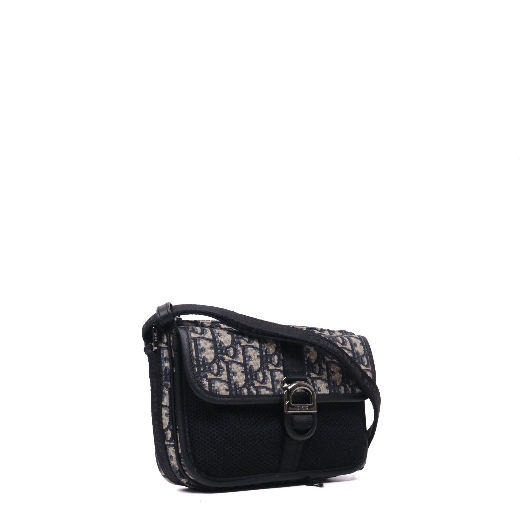 Dior DIOR - Dior Messenger Pouch shoulder bag in Dior oblique canvas Size ONE SIZE - 2 Thumbnail