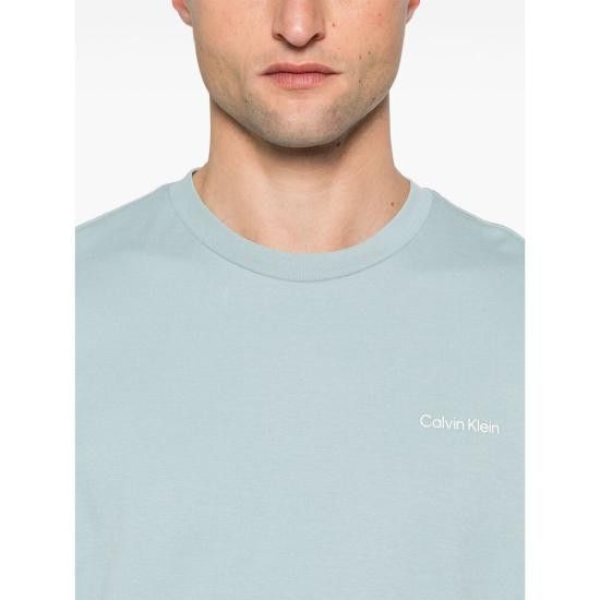 CALVIN KLEIN Men T-Shirts K10K109894 ARONA BLUE