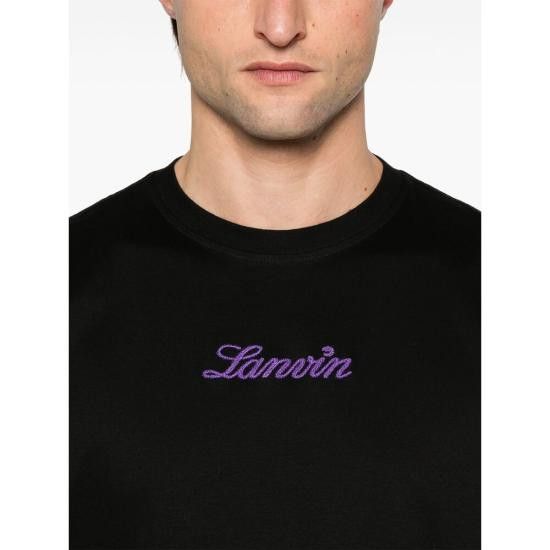 Lanvin LANVIN Men T-Shirts RM TS0115 J134 P25 10 BLACK Size US S / EU 44-46 / 1 - 2 Thumbnail
