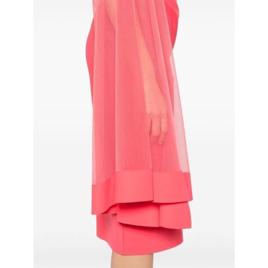 Chiara Boni CHIARA BONI Women Dresses JOJU ILLUSION 202 PINK Size L / US 10 / IT 46 - 3 Thumbnail