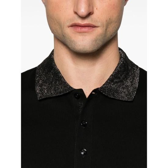 Versace VERSACE Men Polo Shirts 1A12966 1013906 1B000 BLACK Size US M / EU 48-50 / 2 - 3 Thumbnail