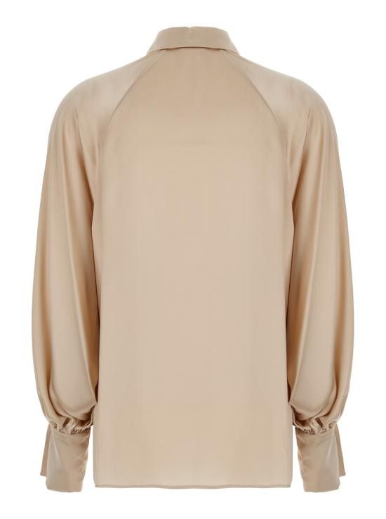 Eleventy ELEVENTY Women Shirts K80CAMK13TSE0I00102 Beige Size M / US 6-8 / IT 42-44 - 2 Thumbnail