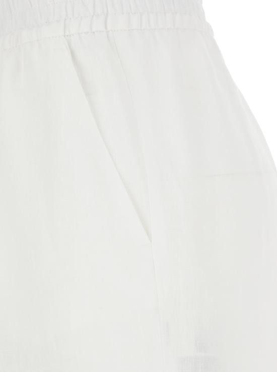Eleventy ELEVENTY Women Straight Pants K80PANG12TES0I13901 White Size 28" / US 6 / IT 42 - 3 Thumbnail