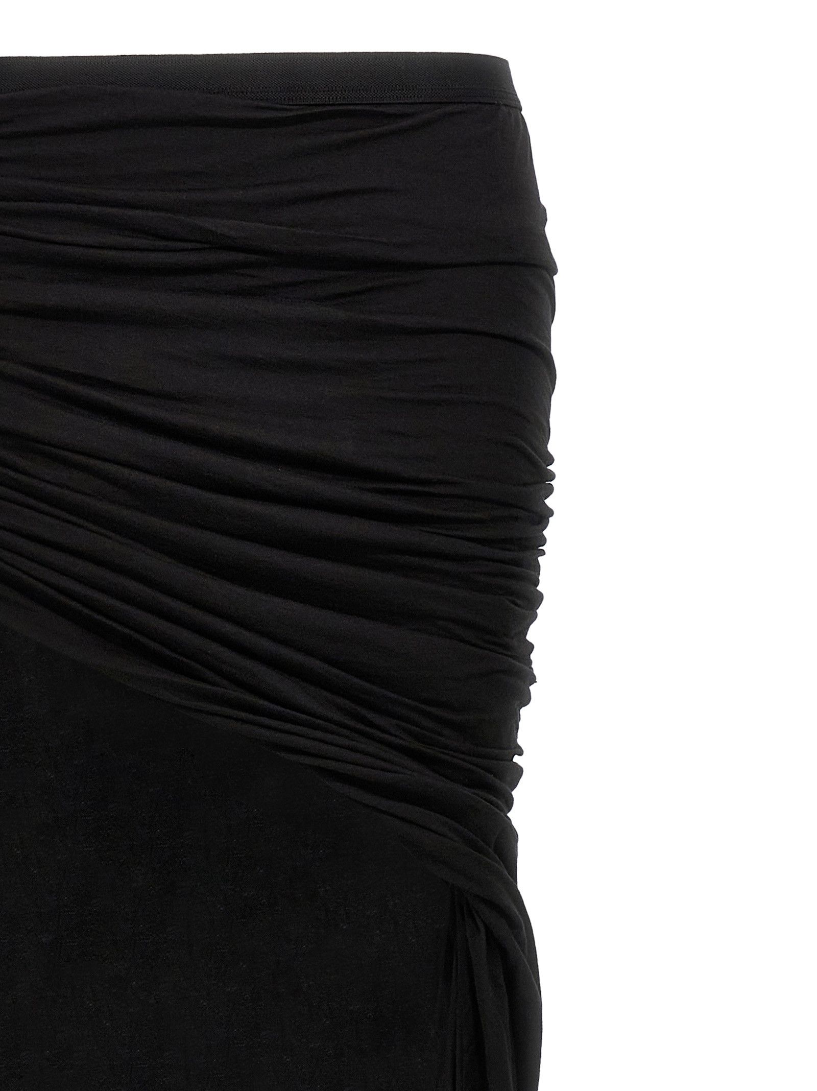 Rick Owens Drkshdw 'Soft Edfu' Skirt Size 30" / US 8 / IT 44 - 3 Thumbnail