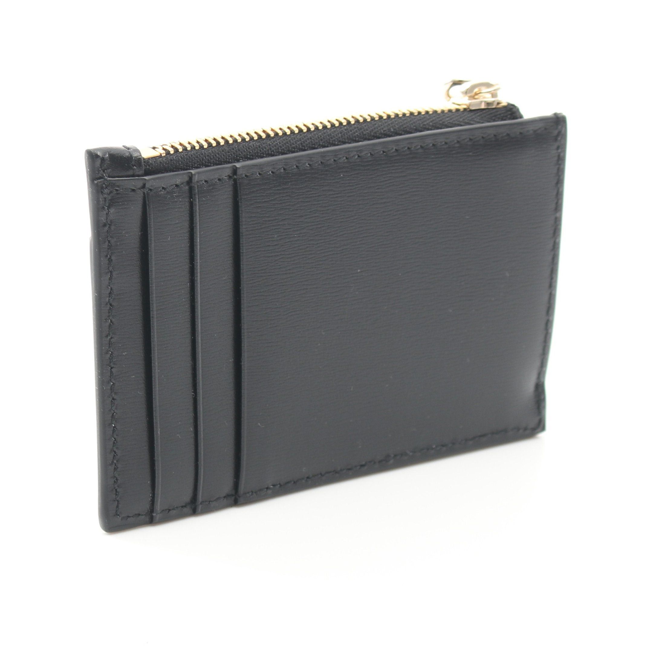 Gucci Gucci Gg Canvas Card Case Coin Purse Leather Black Size ONE SIZE - 2 Thumbnail