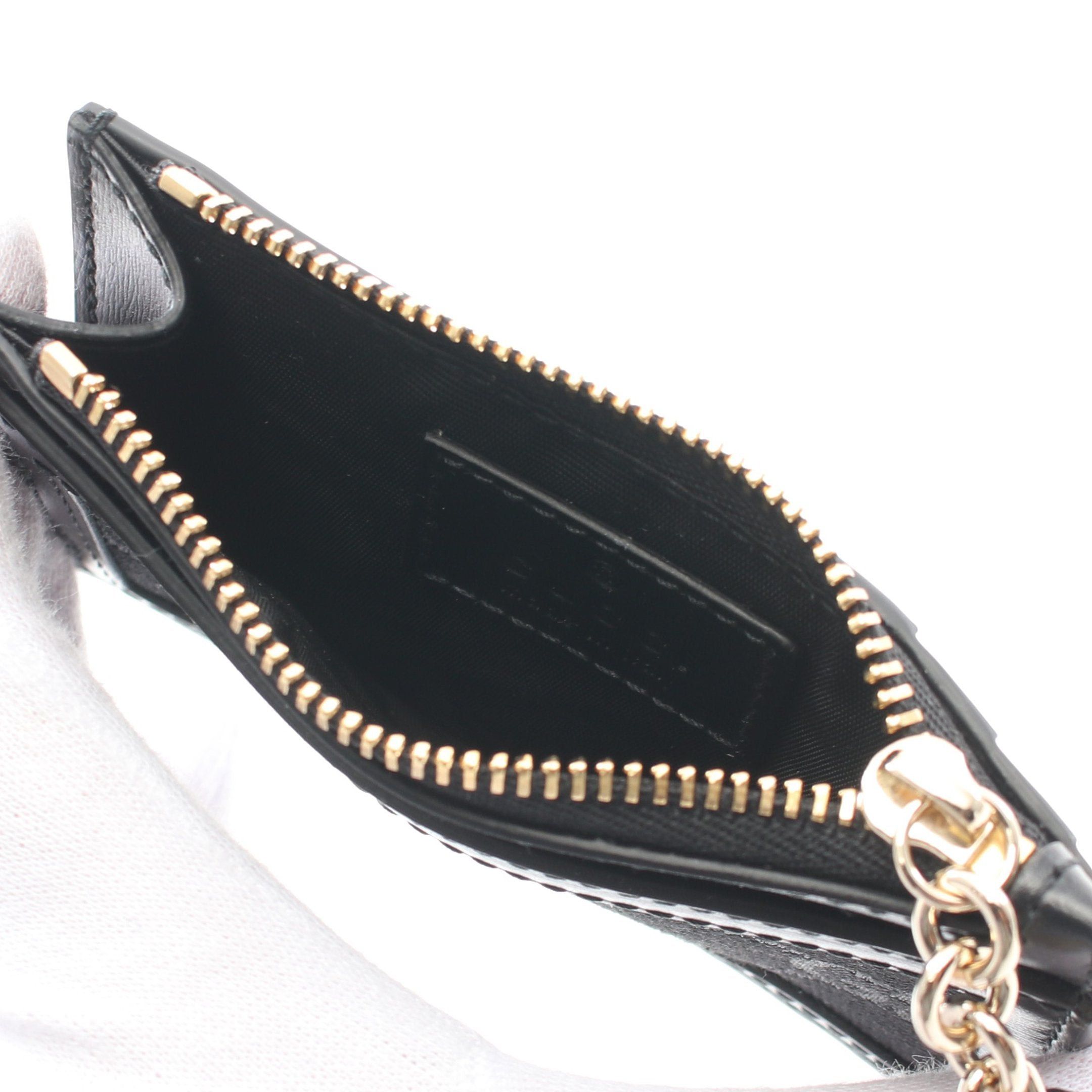 Gucci Gucci Gg Canvas Card Case Coin Purse Leather Black Size ONE SIZE - 3 Thumbnail
