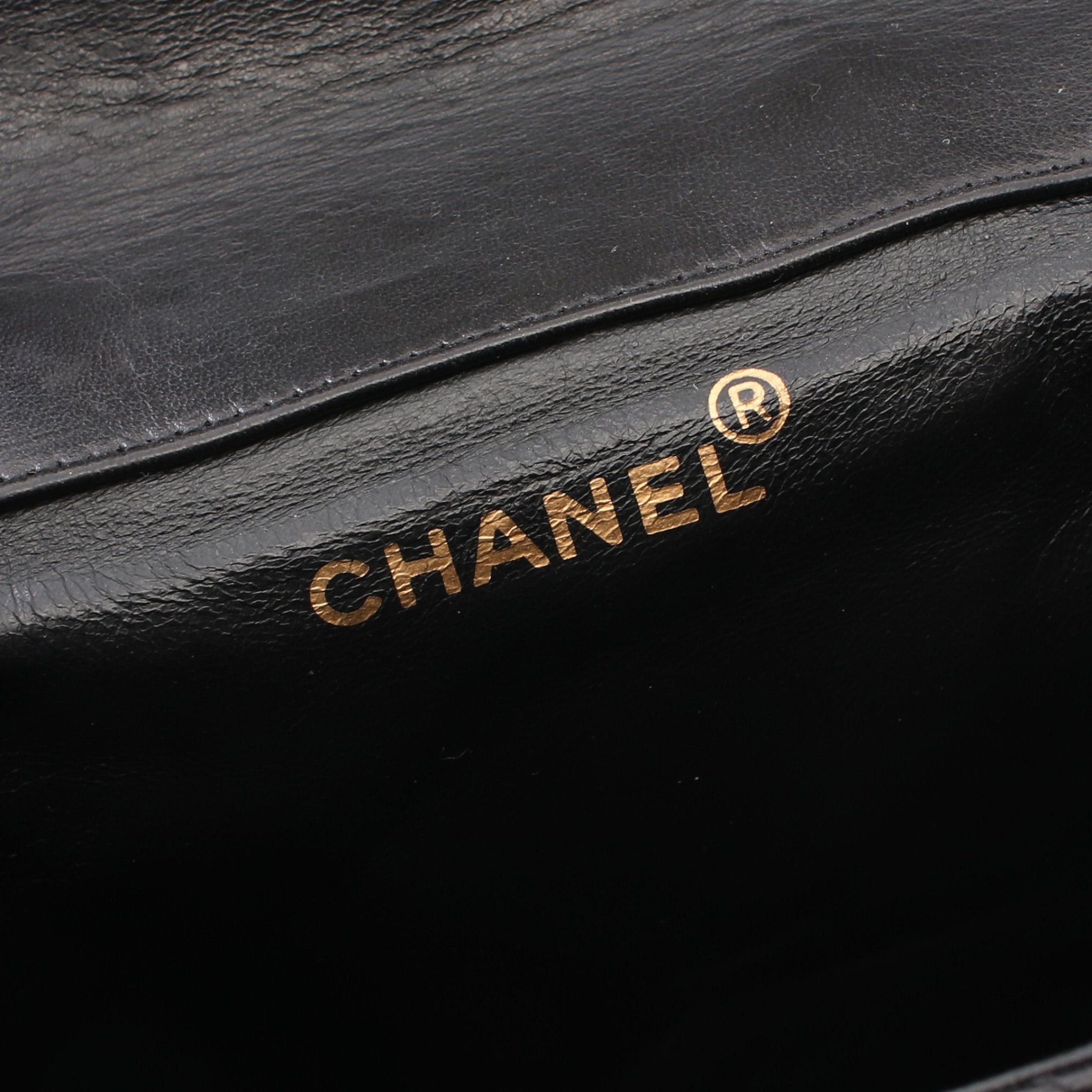 Chanel Chanel Matelasse Backpack Rucksack Lambskin Black Gold Hardware Size ONE SIZE - 4 Thumbnail