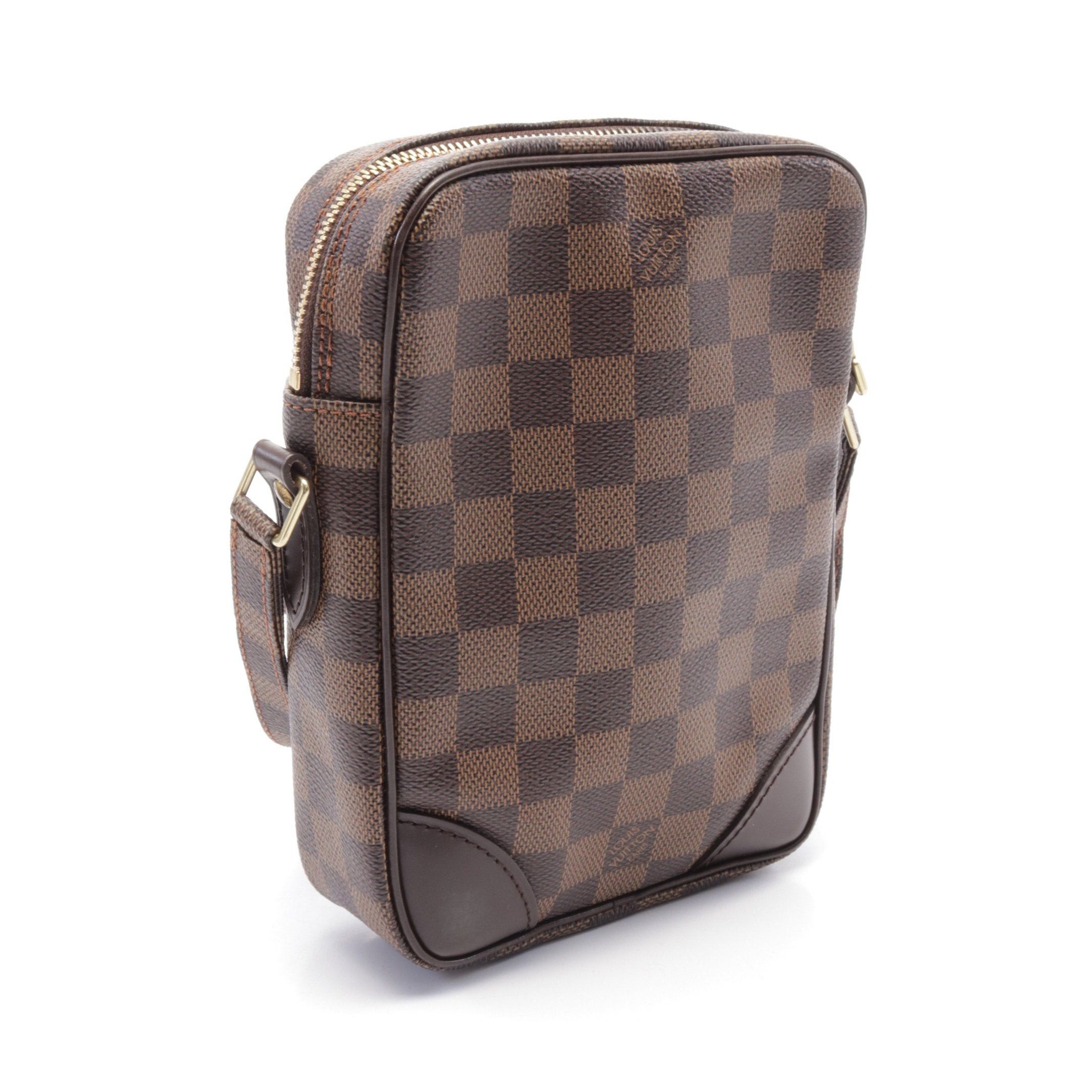 Louis Vuitton Louis Vuitton Danube Damier Ebene Shoulder Bag Leather Brown Special Order Size ONE SIZE - 2 Thumbnail