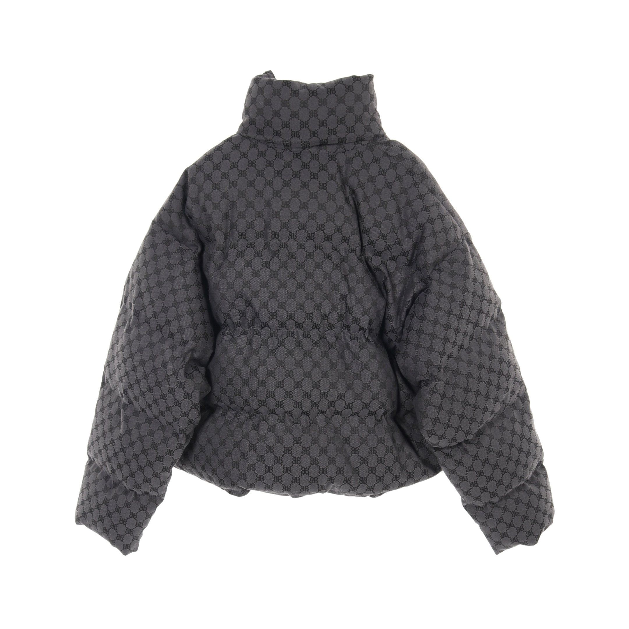 Balenciaga Balenciaga Balenciaga * Gucci The Hacker Project Puffer Jacket Black Batting Hooded 21Aw Size ONE SIZE - 2 Thumbnail