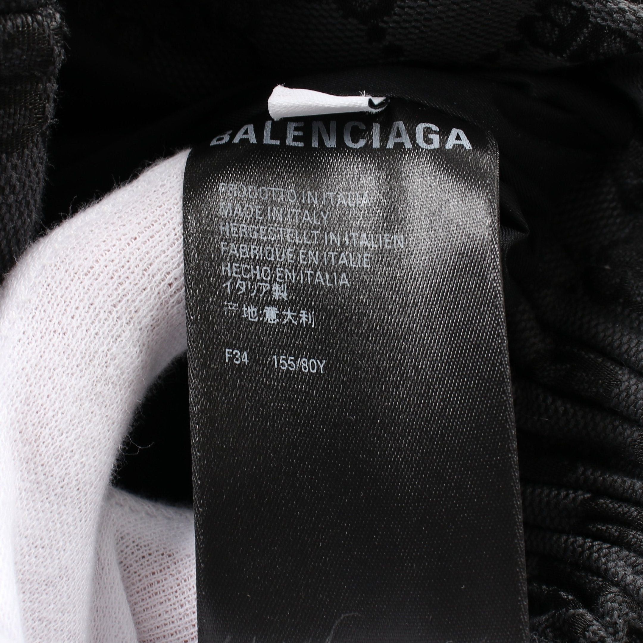 Balenciaga Balenciaga Balenciaga * Gucci The Hacker Project Puffer Jacket Black Batting Hooded 21Aw Size ONE SIZE - 6 Thumbnail
