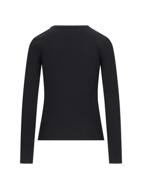 Courreges COURREGES Women Sweater VESMPU187FI0001 9999 Black Size M / US 6-8 / IT 42-44 - 2 Thumbnail