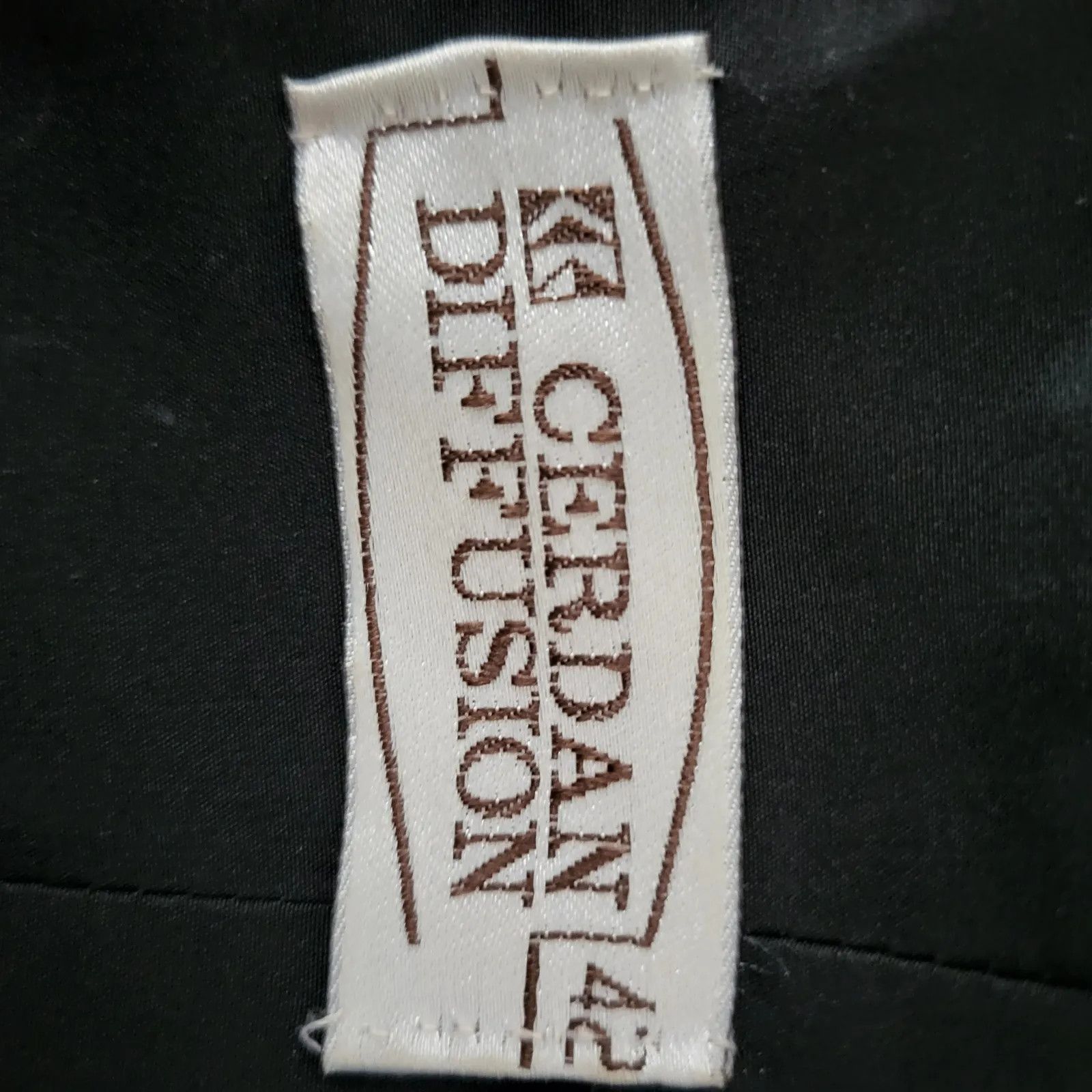 Vintage Cerdan Diffusion, fransk vintage. Dress Size XS / US 0-2 / IT 36-38 - 2 Thumbnail