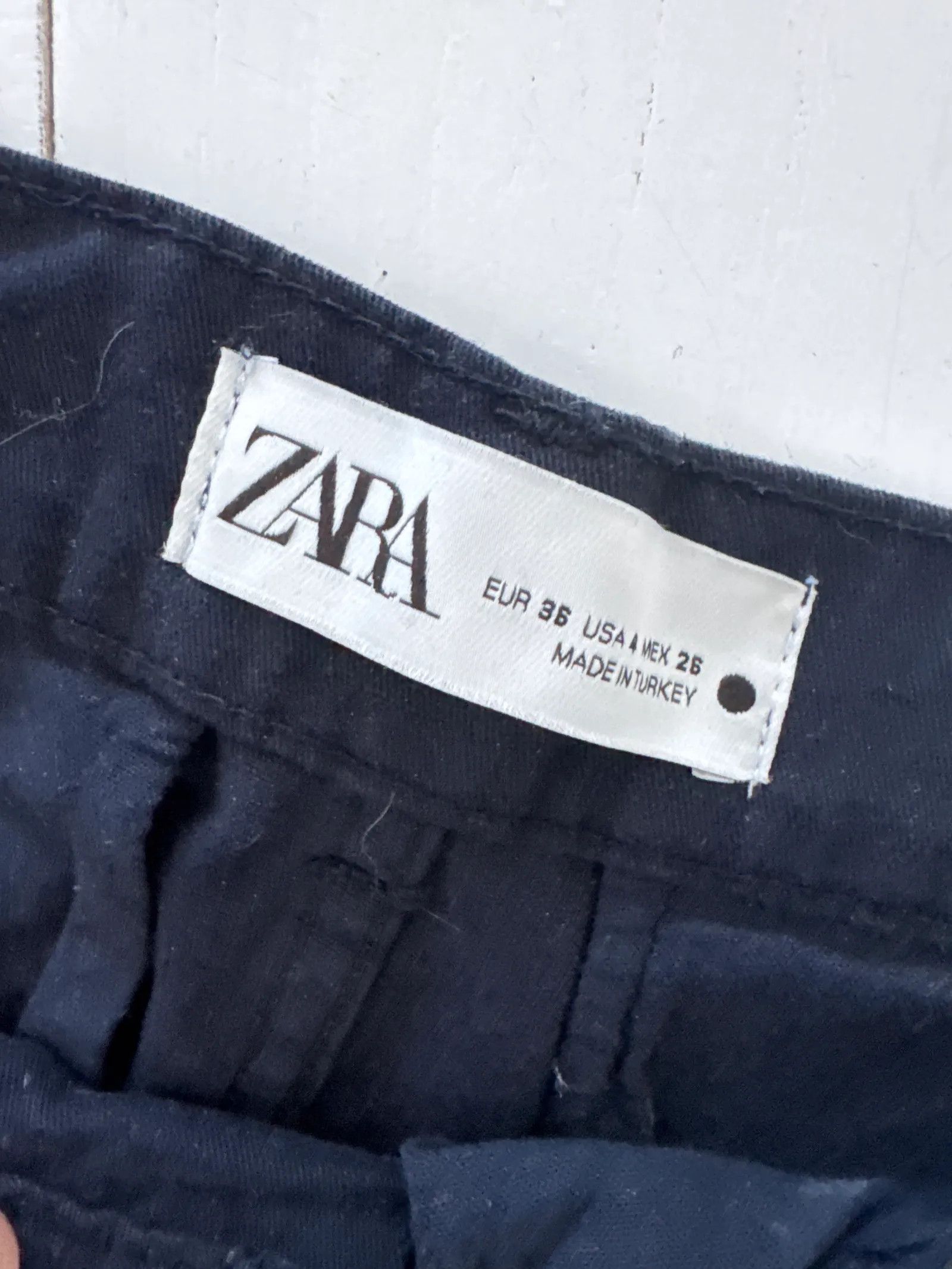 Zara Zara Cargo pants med hög midja Pants Size 26" / US 2 / IT 38 - 2 Thumbnail