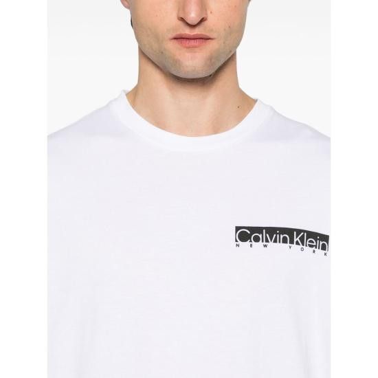 Calvin Klein CALVIN KLEIN Men T-Shirts K10K113800 WHITE Size US L / EU 52-54 / 3 - 2 Thumbnail