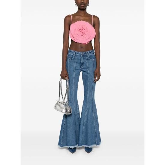 Blumarine BLUMARINE Women Tops 2C360A N0729 PINK Size M / US 6-8 / IT 42-44 - 5 Thumbnail