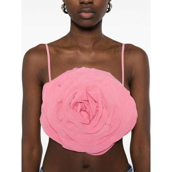 Blumarine BLUMARINE Women Tops 2C360A N0729 PINK Size M / US 6-8 / IT 42-44 - 4 Thumbnail