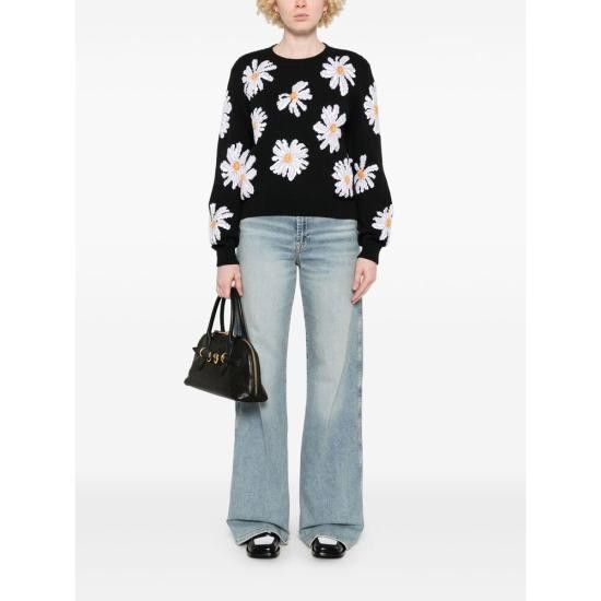 Moschino MOSCHINO Women Jackets 0507 A0917 1555 BLACK Size S / US 4 / IT 40 - 2 Thumbnail